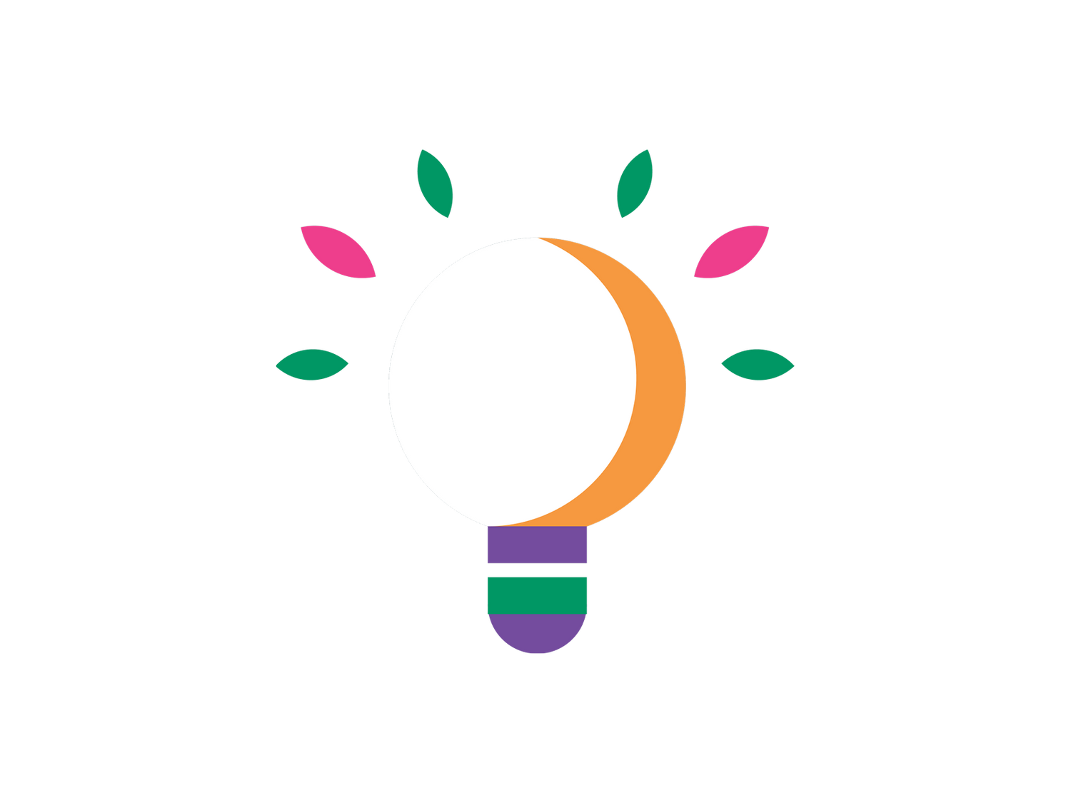 Illustration of a lightbulb that is showcased next to text